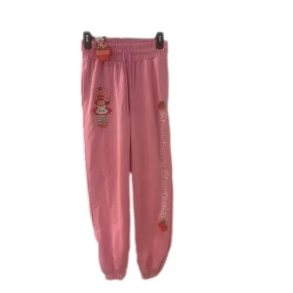 STRAWBERRY Shortcake Sweatpants  Color Pink Size XS - Picture 1 of 7